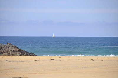 Belle Ile en Mer agence Allain plage bateau