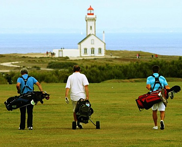 Belle Ile en Mer agence Allain golf paysage 